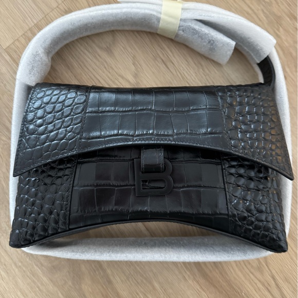 Balenciaga Croc XS Soft Hourglass Shoulder Bag - Picture 5 of 9